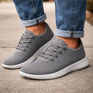 Allbirds Men's Tree Runner Size M9 Color Mist (Gray) NEW In Box #894